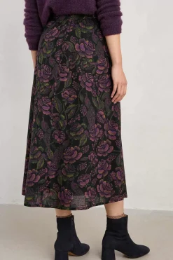 Seasalt Cornwall Tawny Owl Midi Skirt<Women Skirts