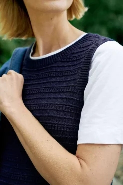 Seasalt Cornwall Tepel Knitted Vest<Women Knitwear