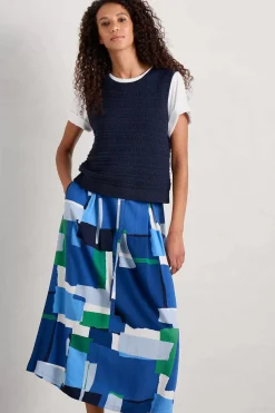 Seasalt Cornwall Tepel Knitted Vest<Women Knitwear