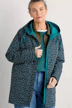 Seasalt Cornwall The Reversible Waterproof Raincoat<Women Coats & Jackets