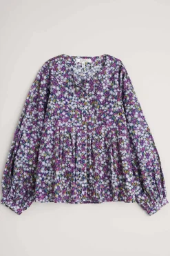 Seasalt Cornwall Thornapple Organic Cotton Shirt (Gots)<Women Tops