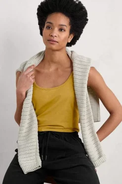 Seasalt Cornwall Tidal Drift Jersey Vest<Women Tops