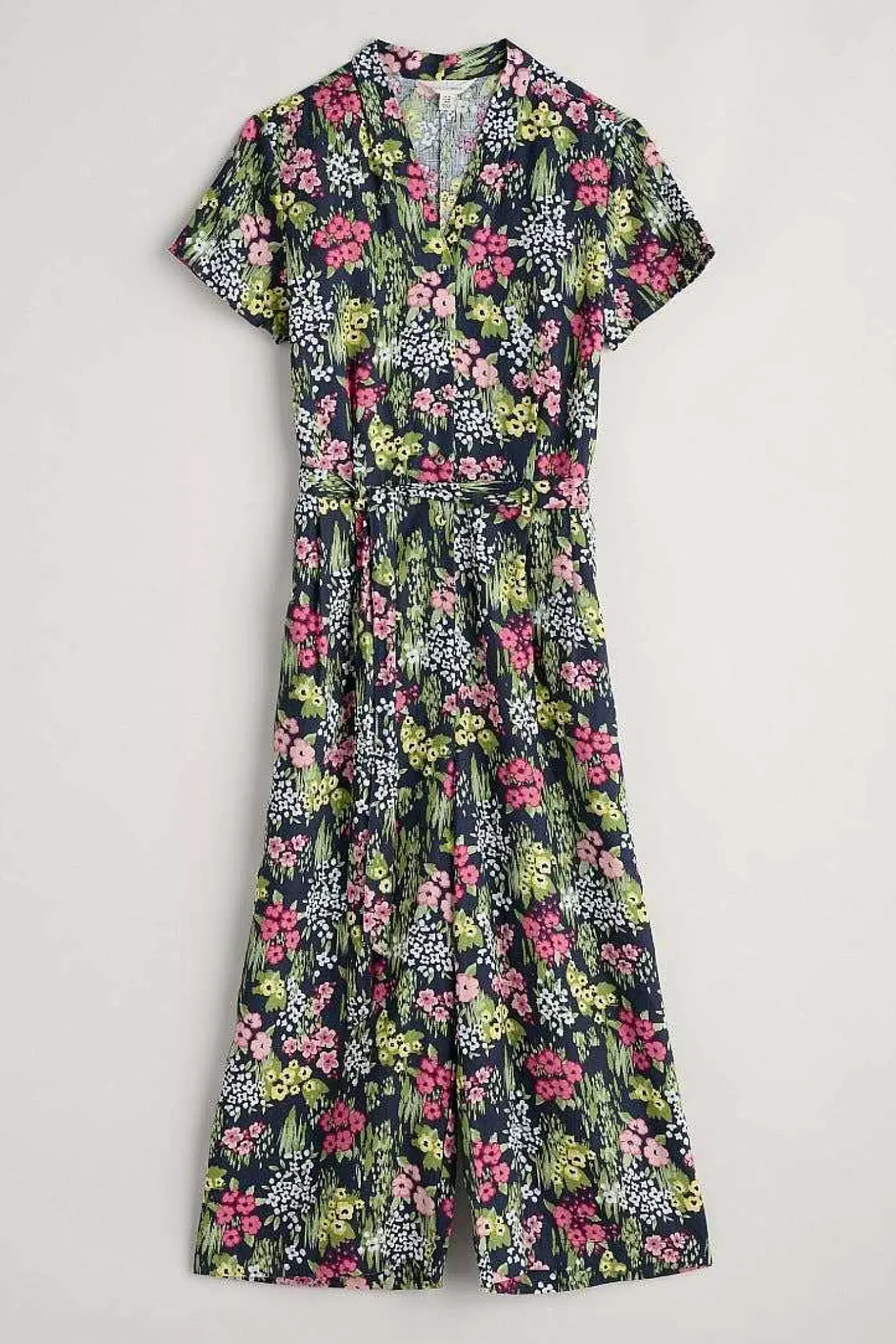 Seasalt Cornwall Treen Cove Linen Jumpsuit<Women Trousers & Shorts