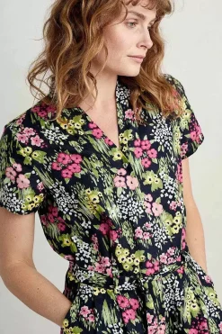 Seasalt Cornwall Treen Cove Linen Jumpsuit<Women Trousers & Shorts