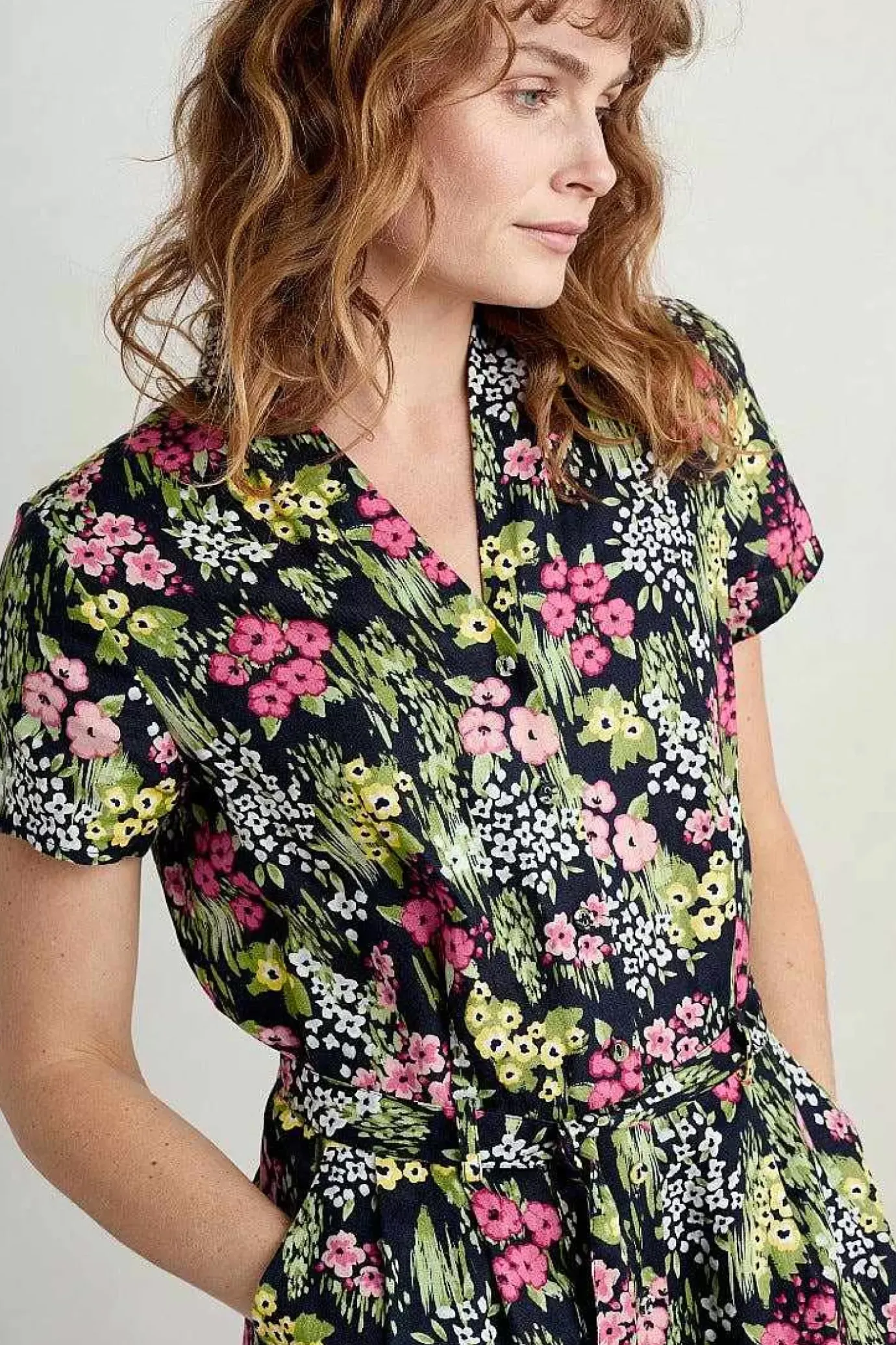 Seasalt Cornwall Treen Cove Linen Jumpsuit<Women Trousers & Shorts