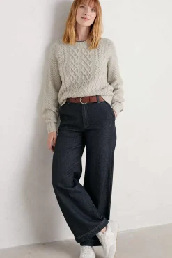 Seasalt Cornwall Tressa Cable Knit Jumper<Women Knitwear