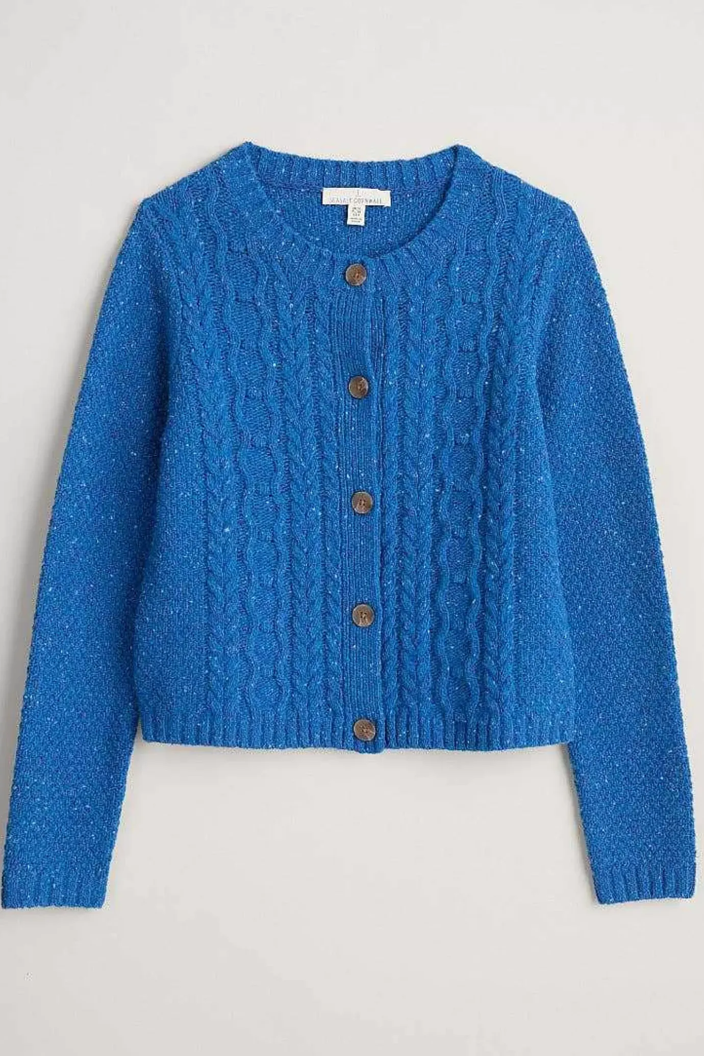Seasalt Cornwall Tressa Merino Blend Cable Knit Cardigan<Women Knitwear