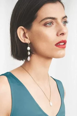 Seasalt Cornwall Valency Freshwater Pearl Drop Earrings<Women Jewellery