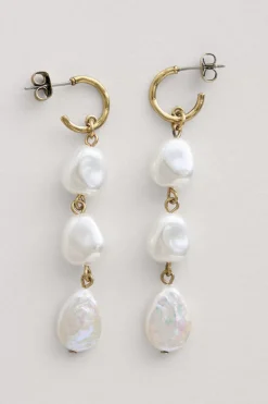 Seasalt Cornwall Valency Freshwater Pearl Drop Earrings<Women Jewellery