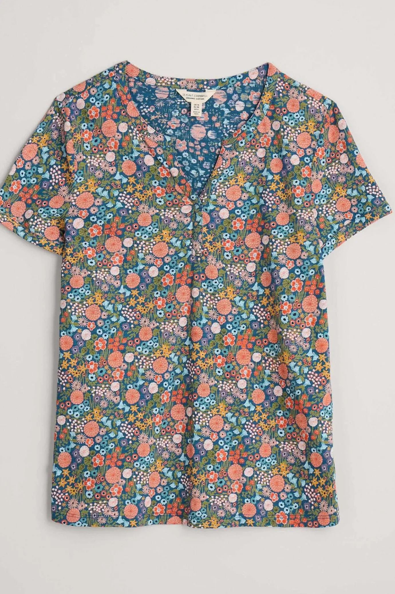 Seasalt Cornwall Waterflow Short Sleeve Top<Women Tops