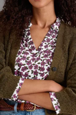 Seasalt Cornwall Wavecrest Jersey Shirt (Gots)<Women Tops