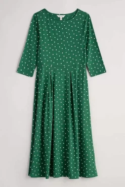 Seasalt Cornwall Wild Bouquet 3/4 Sleeve Midi Dress<Women Dresses