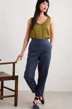 Seasalt Cornwall Wilder V-Neck Satin Vest<Women Tops