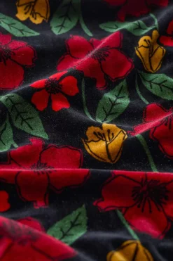 Seasalt Cornwall Wildflower Tiered Velvet Maxi Skirt<Women Skirts