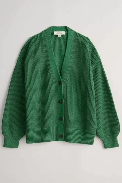 Seasalt Cornwall Winding Creek Organic Cotton Knit Cardigan<Women Knitwear