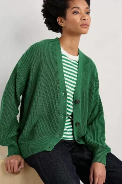 Seasalt Cornwall Winding Creek Organic Cotton Knit Cardigan<Women Knitwear