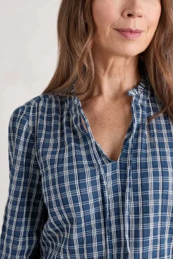 Seasalt Cornwall Winnard 3/4 Sleeve Top (Gots)<Women Tops