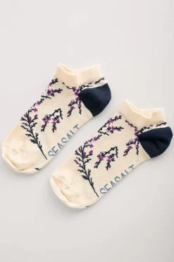 Seasalt Cornwall Women's Arty Organic Cotton Trainer Socks<Women Socks & Tights
