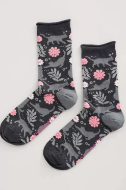Seasalt Cornwall Women's Arty Organic Cotton Socks<Women Socks & Tights