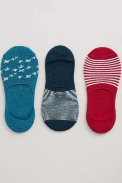 Seasalt Cornwall Women's Everyday Liner Socks Pack Of 3<Women Socks & Tights