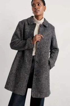 Seasalt Cornwall Wood Cabin Coat<Women Coats & Jackets