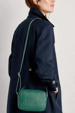 Seasalt Cornwall Woven Sea Fan Leather Cross-Body Bag<Women Bags