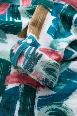 Seasalt Cornwall Wren Flutter Longline Shirt<Women Tops